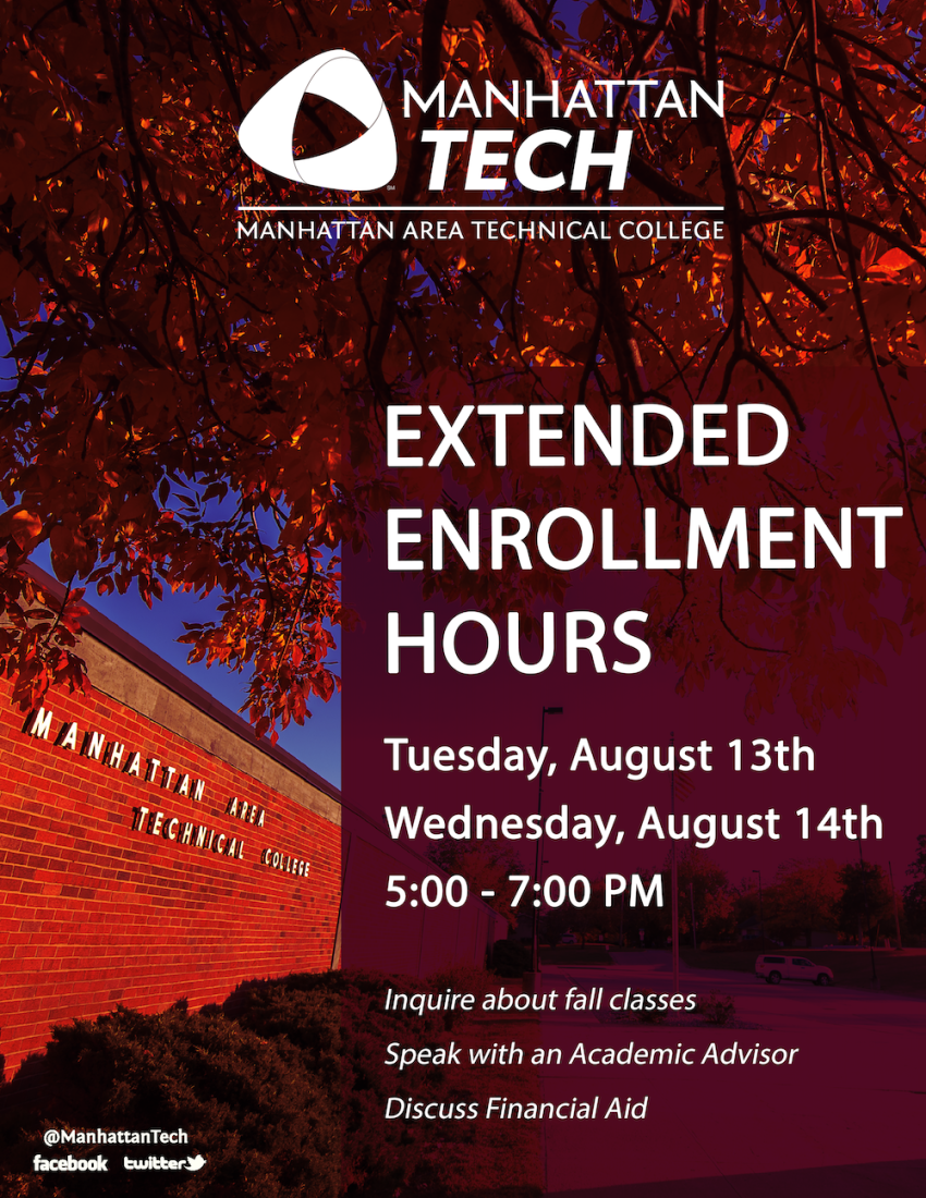 Fall 2019 Extended Enrollment Flyer