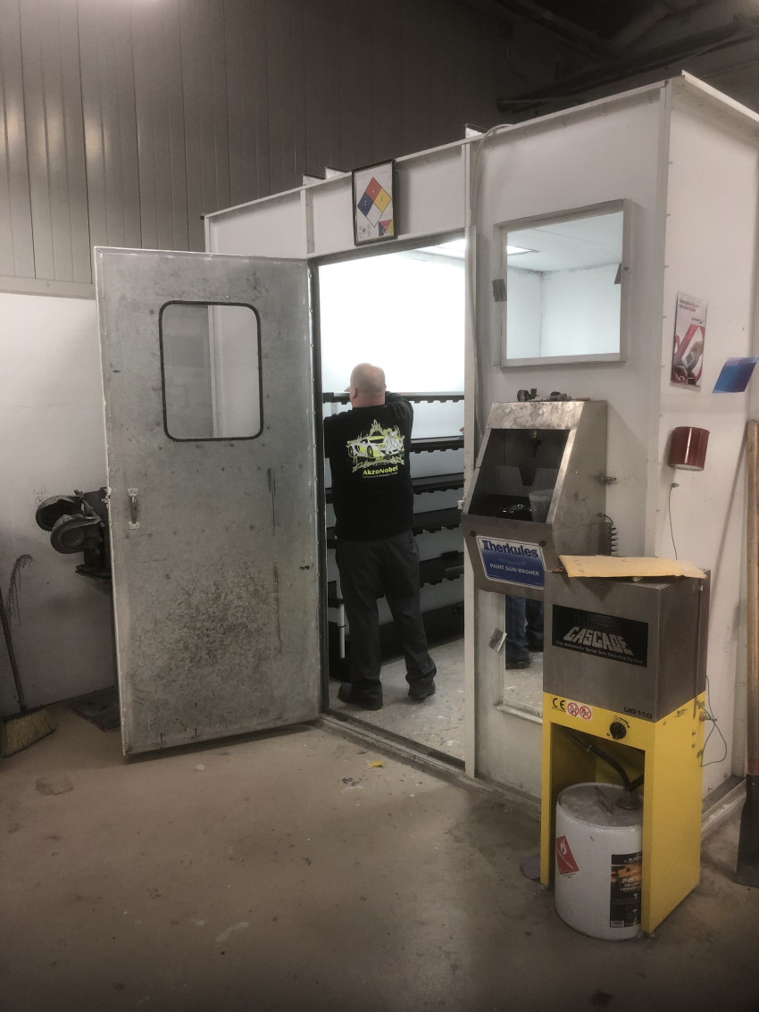 Automotive Collision Repair Paint Booth