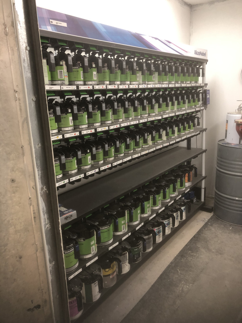 Automotive Collision Repair Paint Station