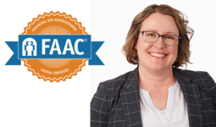 Laura Weiss-Cook Earns Nationally Recognized Financial Aid Administrator Certification